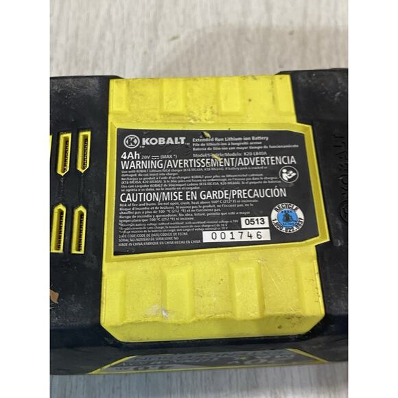 Kobalt K20ID-26A 18V Cordless Impact Driver with a 18V Lithium Battery, Tested! - Picture 9 of 9